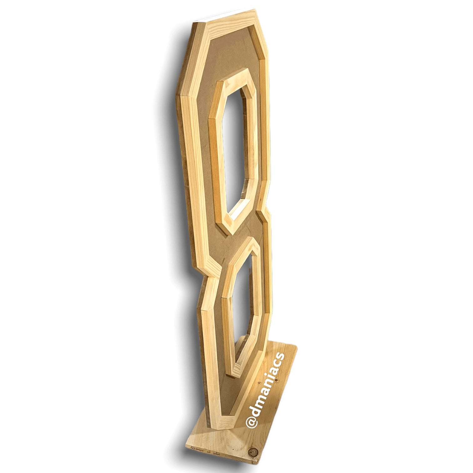 Large Wooden Numbers and Letters - 4FT Tall for Custom Decor