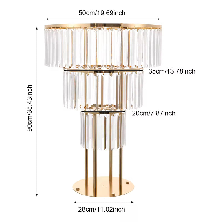 Luxe Crystal Centerpiece