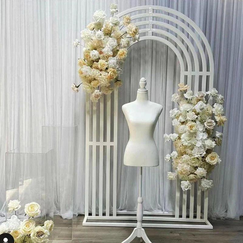 Metal Arch Wedding Backdrop Decoration Stand