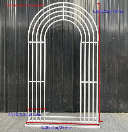 Metal Arch Wedding Backdrop Decoration Stand