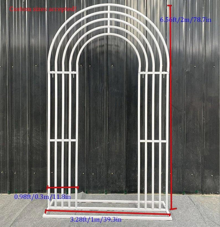 Metal Arch Wedding Backdrop Decoration Stand