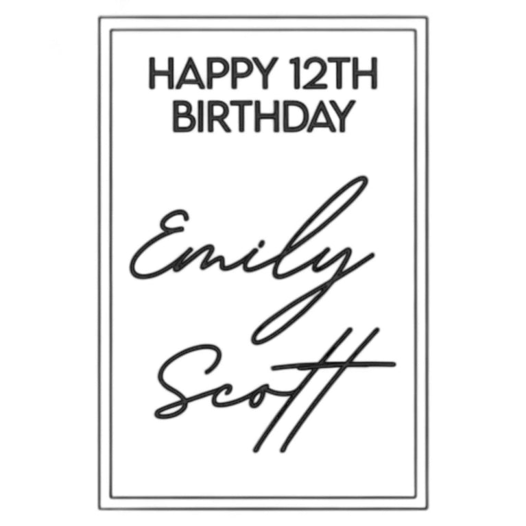 Personalized 20 x 30" Wedding Welcome Sign