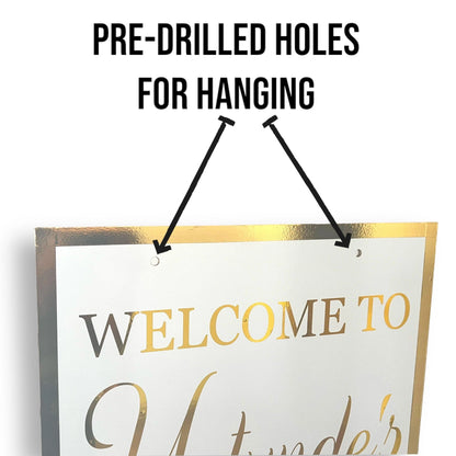 Personalized 20 x 30" Wedding Welcome Sign
