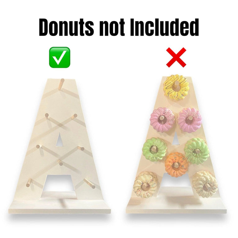 Personalized "DAD" Donut Wall - Father's Birth Day Treat Stand
