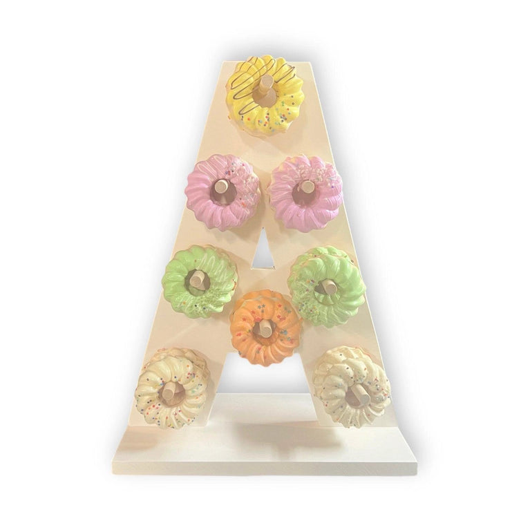 Personalized "DAD" Donut Wall - Father's Birth Day Treat Stand