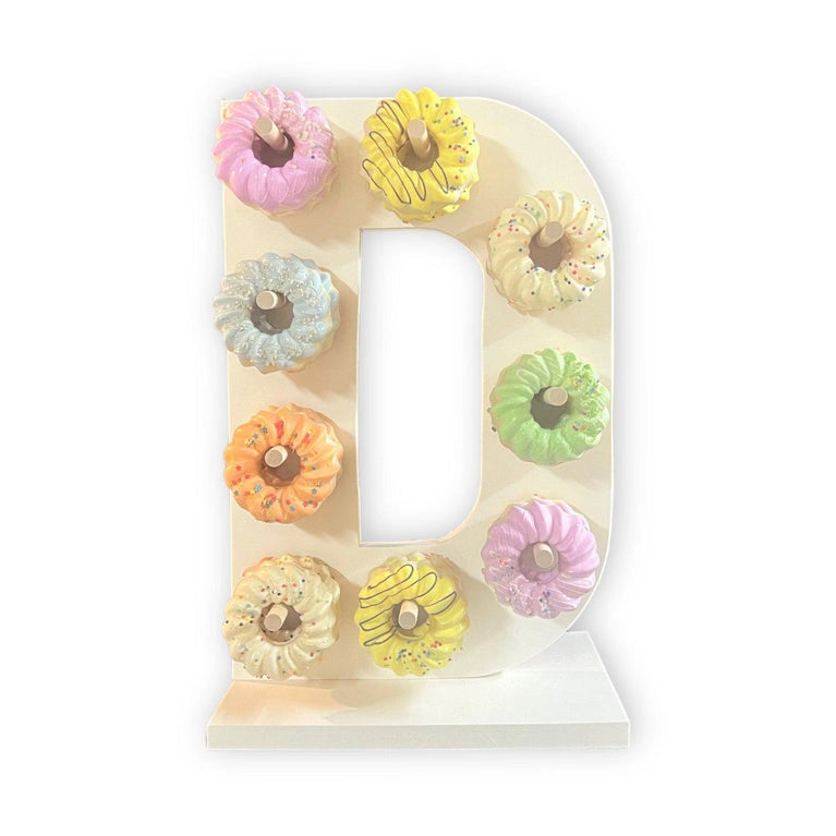 Personalized "DAD" Donut Wall - Father's Birth Day Treat Stand