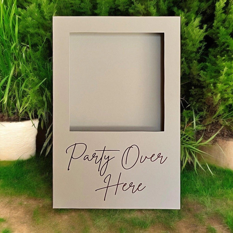 Personalized Wooden Flower Box Wedding Party Welcome Sign