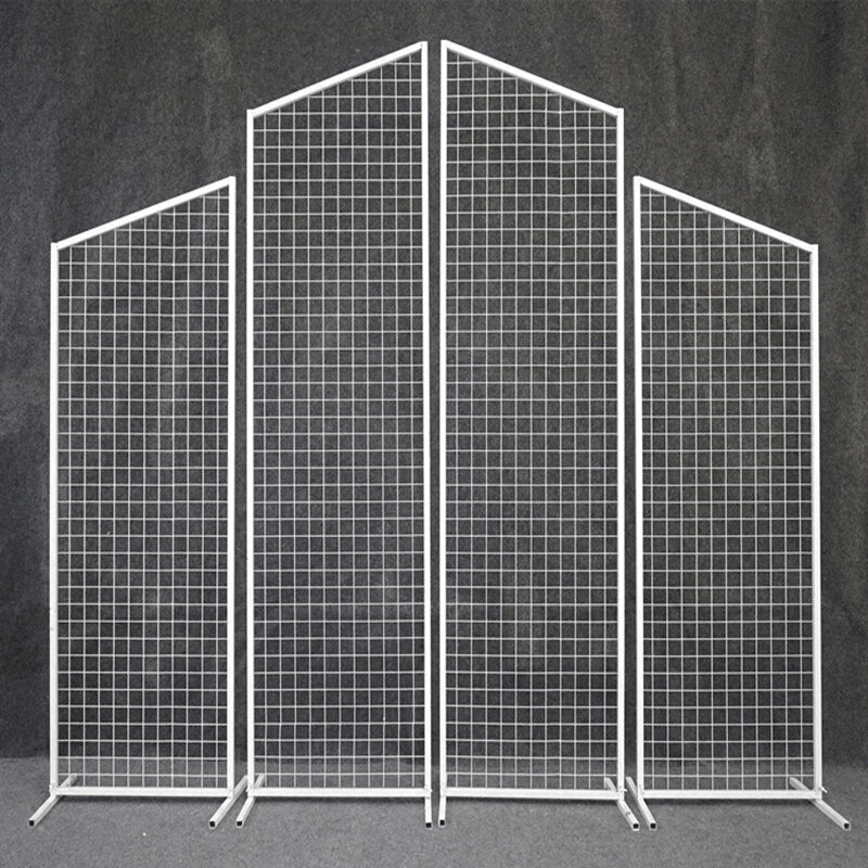 Rocket 4-Piece Geometric Grid Wedding Backdrop