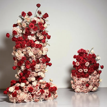 Ruby Rose Flower Arrangement For Rent | Wedding Decor in MA