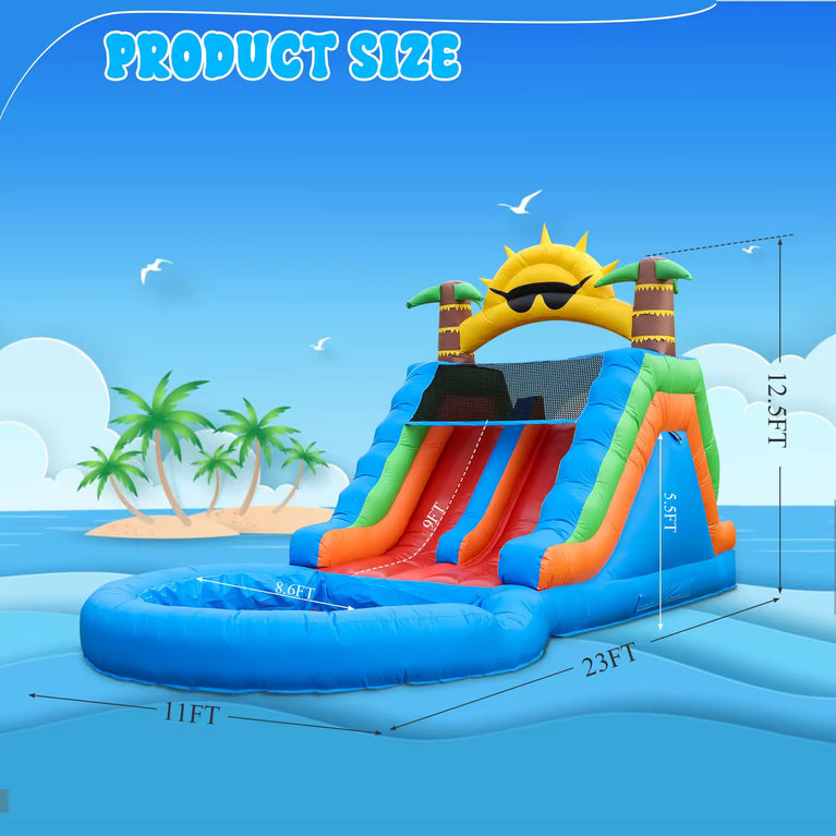 SUNSPLASH Waterslide Rentals - 23FT Inflatable Bounce House