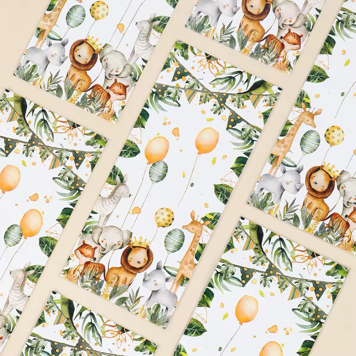 Jungle themed goodie bags