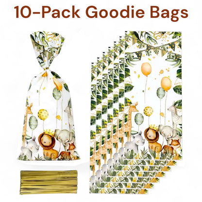 Jungle themed goodie bags