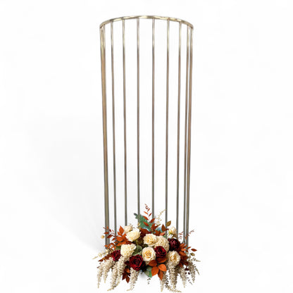 Shiny Gold Fencing Wedding Backdrop Decor Prop