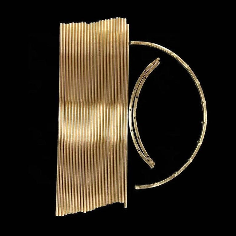 Shiny Gold Fencing Wedding Backdrop Decor Prop