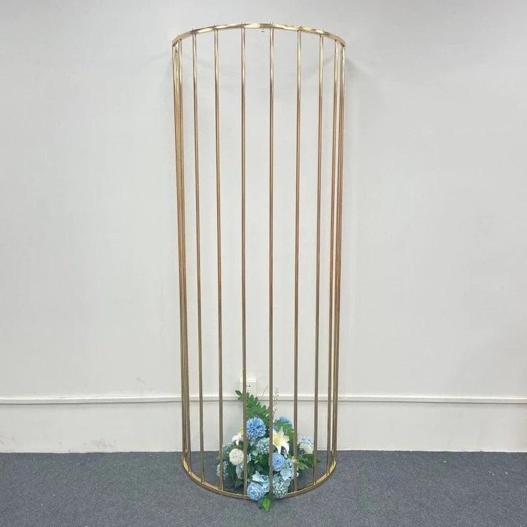 Shiny Gold Fencing Wedding Backdrop Decor Prop