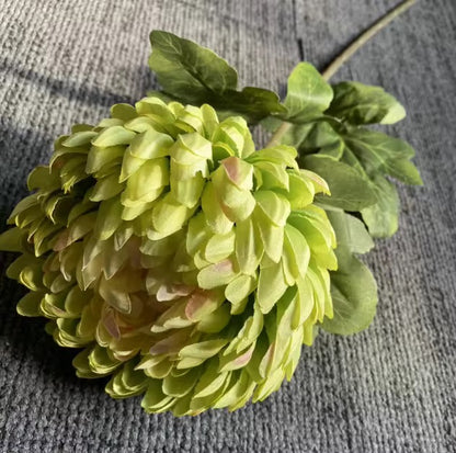 Single Stem Silk Chrysanthemum | 29" Real Touch Faux Flower