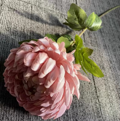 Single Stem Silk Chrysanthemum | 29" Real Touch Faux Flower