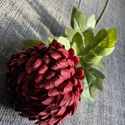 Single Stem Silk Chrysanthemum | 29" Real Touch Faux Flower