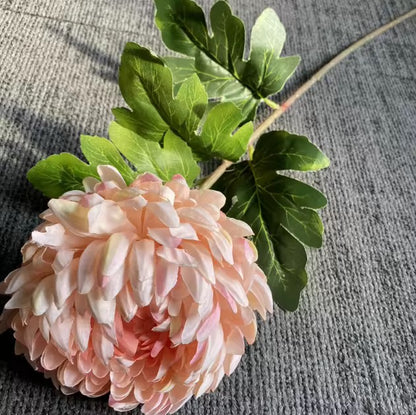 Single Stem Silk Chrysanthemum | 29" Real Touch Faux Flower