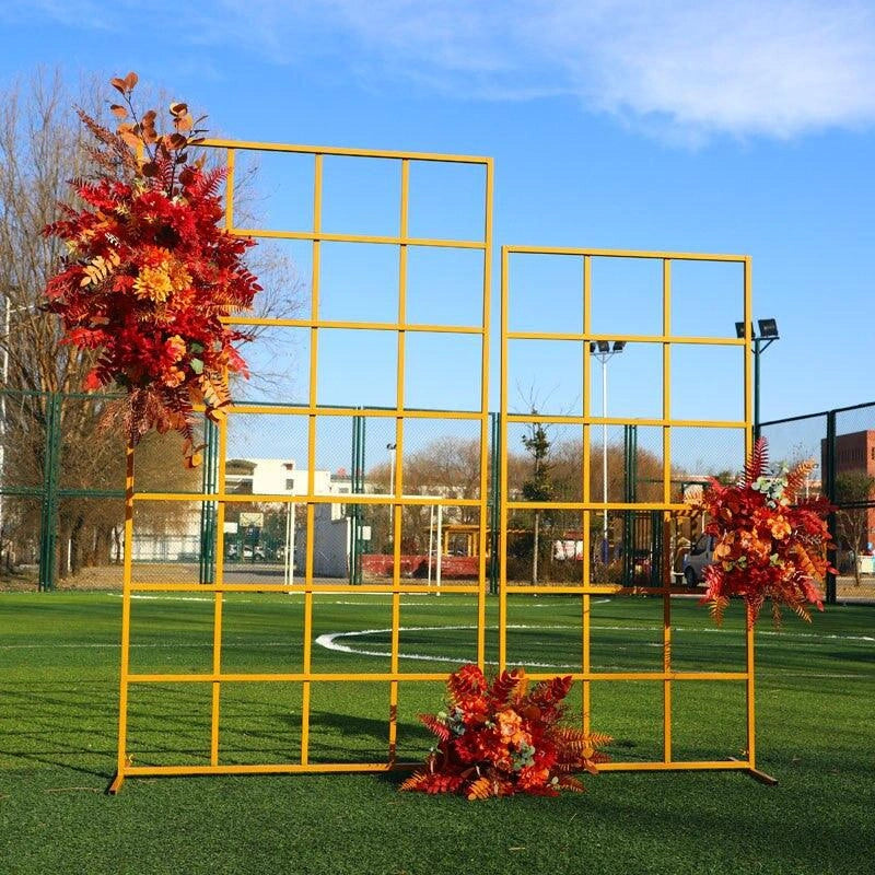 Square Grid 6FT Wedding Backdrop Stand
