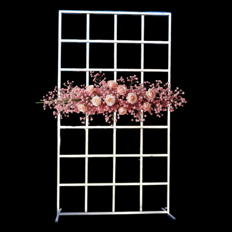 Square Grid 6FT Wedding Backdrop Stand