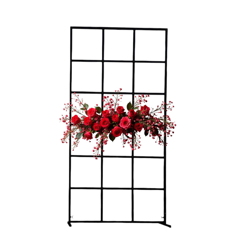 Square Grid 6FT Wedding Backdrop Stand