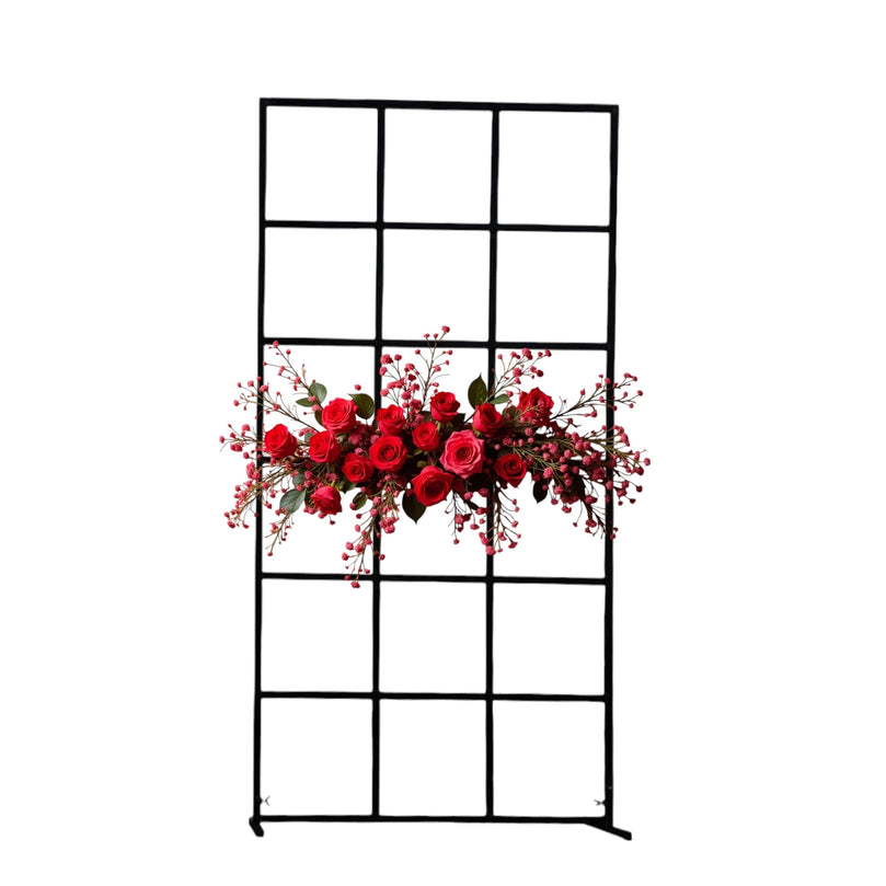 Square Grid 6FT Wedding Backdrop Stand