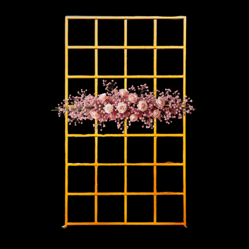Square Grid 6FT Wedding Backdrop Stand