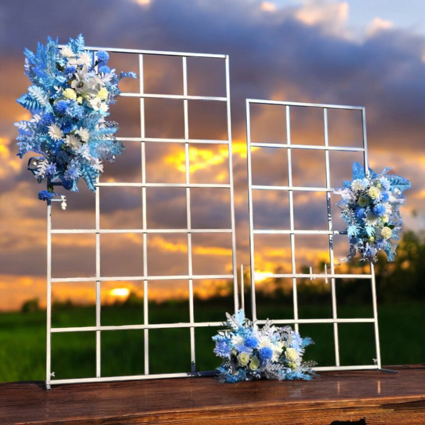 Square Grid 6FT Wedding Backdrop Stand