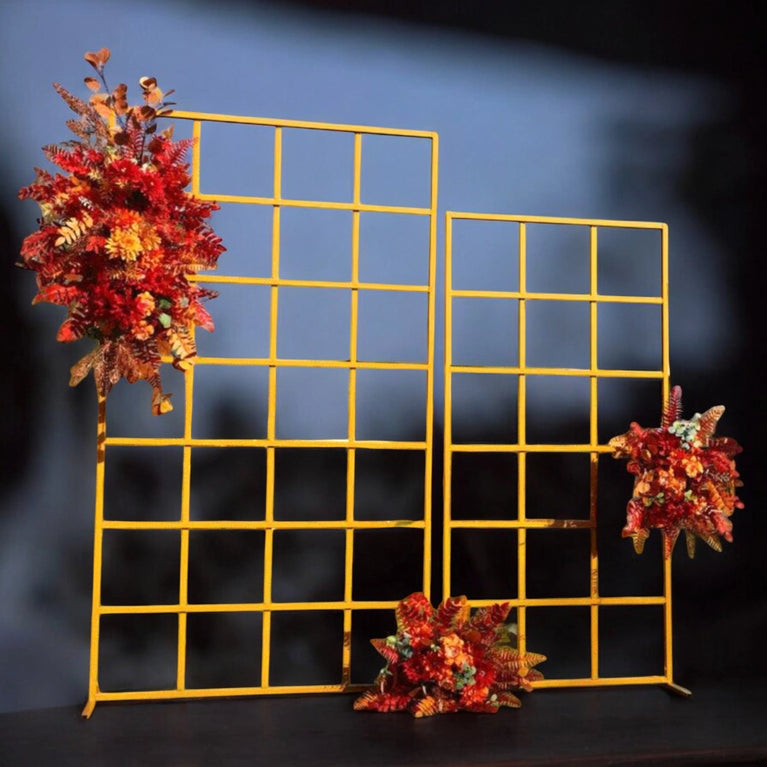 Square Grid 6FT Wedding Backdrop Stand