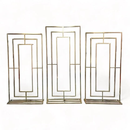 Square Wedding Party Decor Backdrop Stand