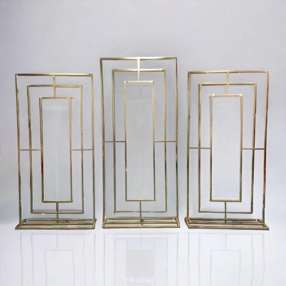 Square Wedding Party Decor Backdrop Stand