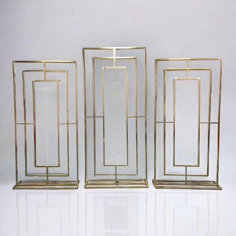 Square Wedding Party Decor Backdrop Stand