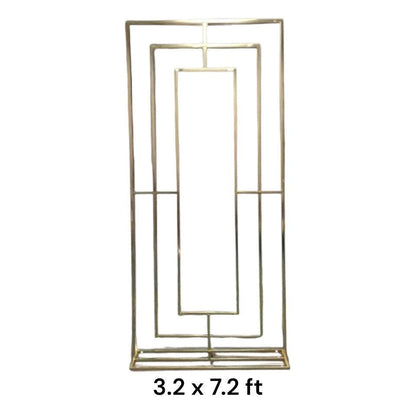 Square Wedding Party Decor Backdrop Stand