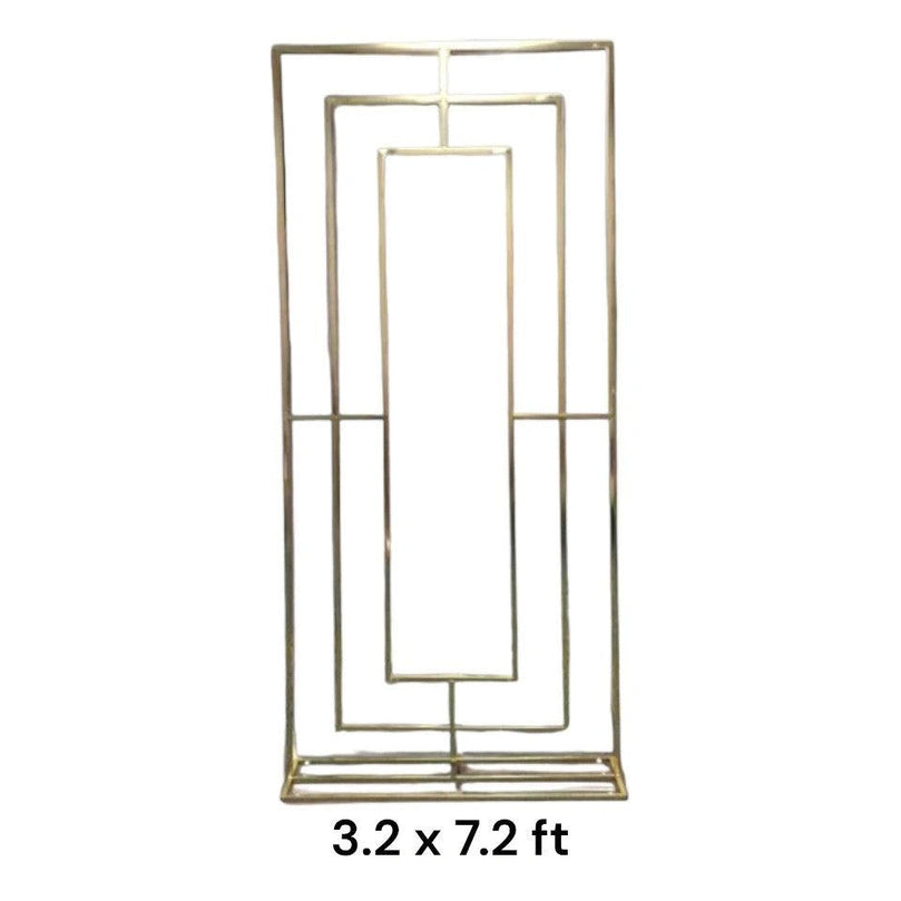 Square Wedding Party Decor Backdrop Stand