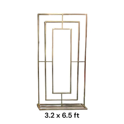 Square Wedding Party Decor Backdrop Stand