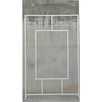 Square Wedding Welcome Sign 6.5ft Backdrop