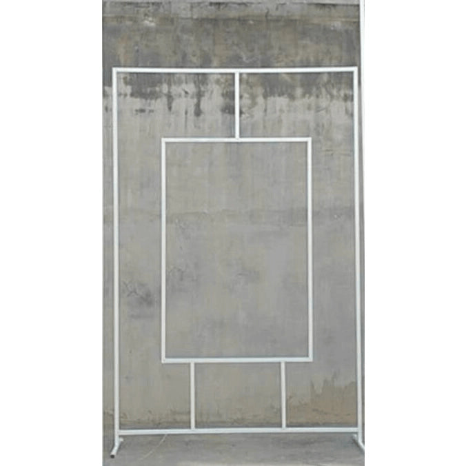 Square Wedding Welcome Sign 6.5ft Backdrop