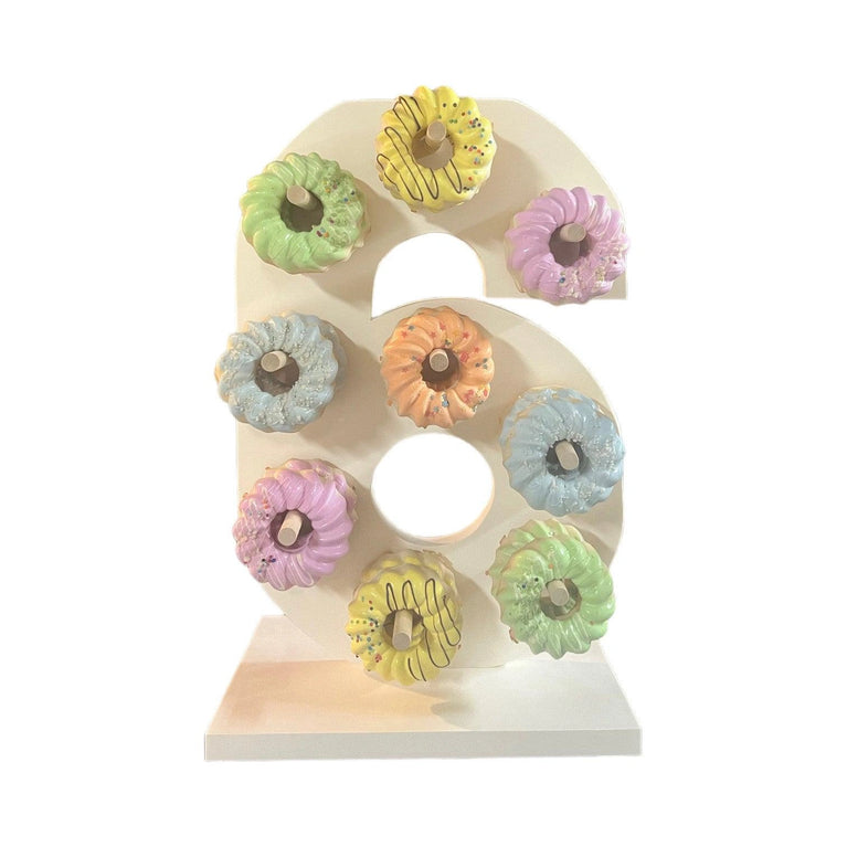 Sweet 16 Donut Wall Custom 16th Birthday Party Dessert Stand