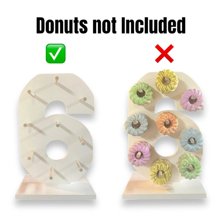Sweet 16 Donut Wall Custom 16th Birthday Party Dessert Stand