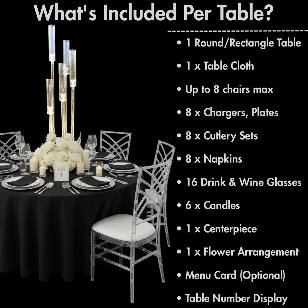 Wedding Event Decoration Standard Package
