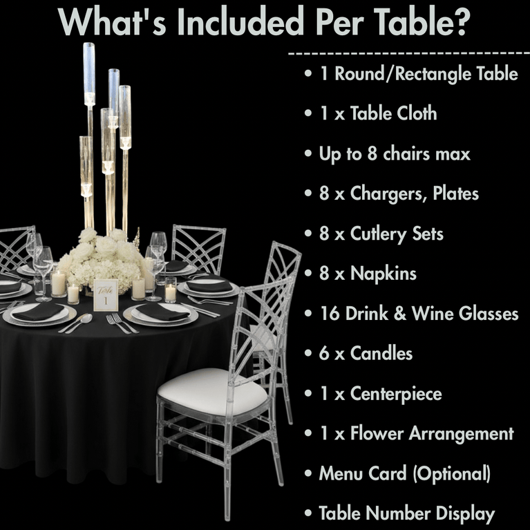 Wedding Event Decoration Standard Package