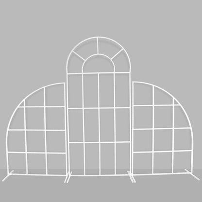 Wedding Backdrop Grid Arch Flower Stand