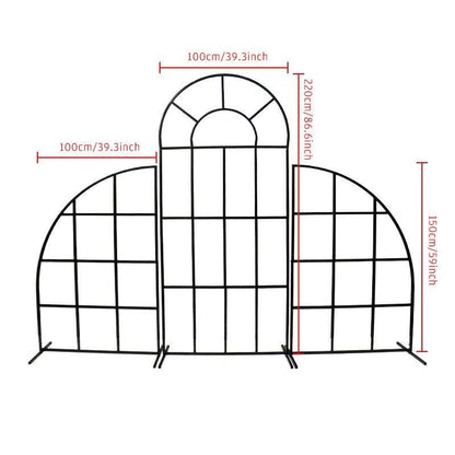 Wedding Backdrop Grid Arch Flower Stand
