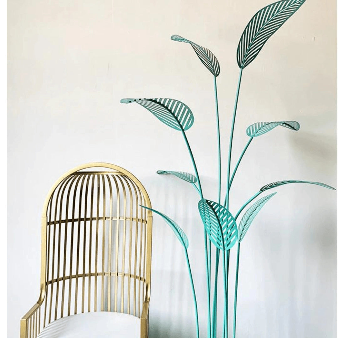 plant stand for palm tree Metal Palm Tree Stand