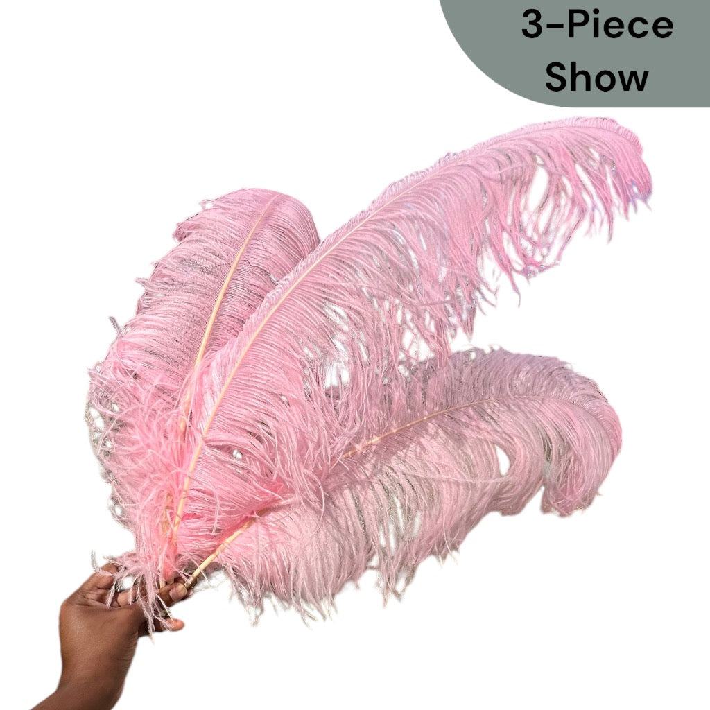 White Ostrich Feathers | 27-29
