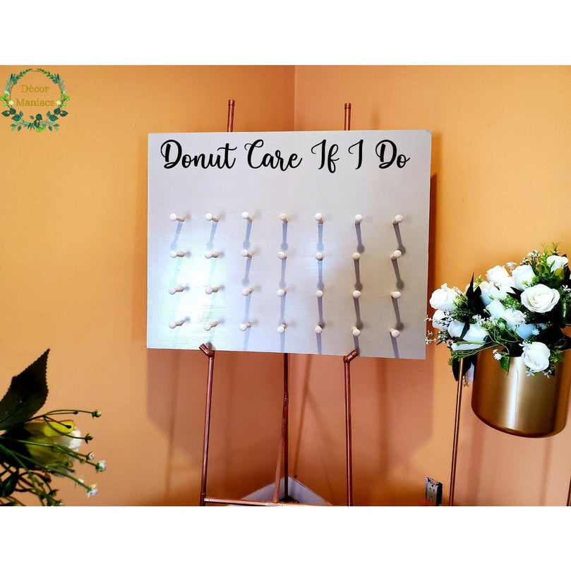 Wooden Donut Stand Holds Up To 56 Doughnuts