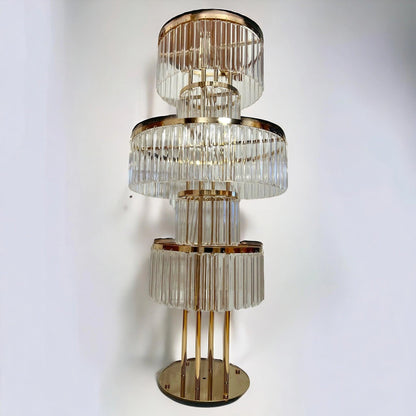 Crystal Flower Rack 43.3" Wedding Table Centerpiece