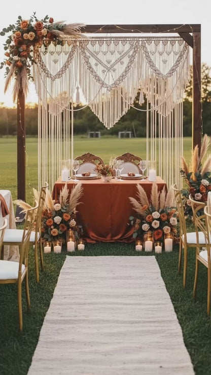 The Bohemian Dream: Fall-Themed Wedding Decor Package in MA