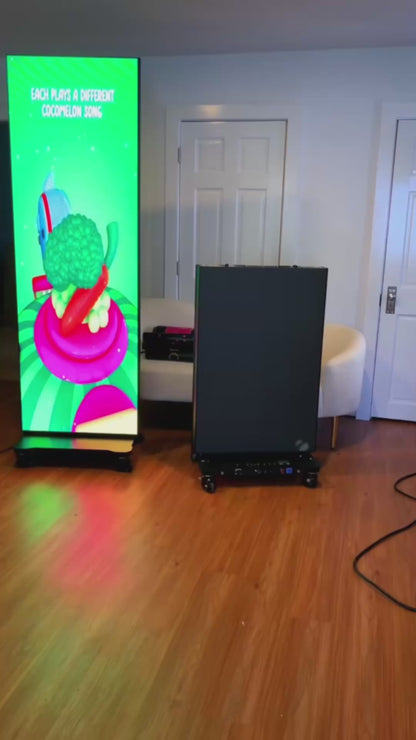 Digital Welcome Sign Rental – Portable LED Video Poster MA